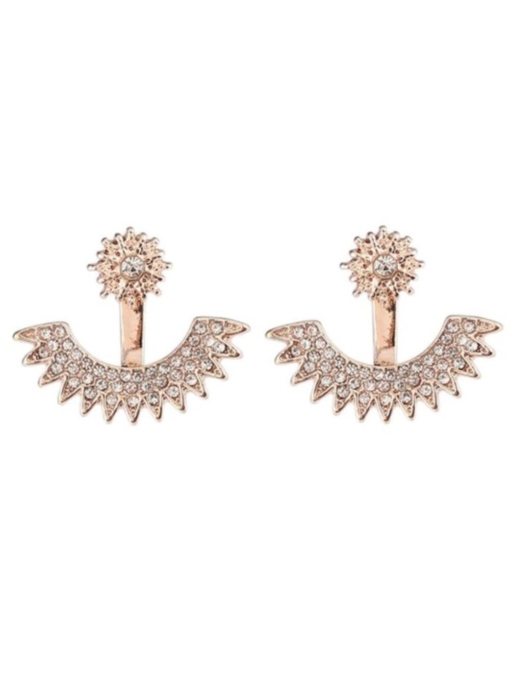 Sunshine Ear Jacket Earrings